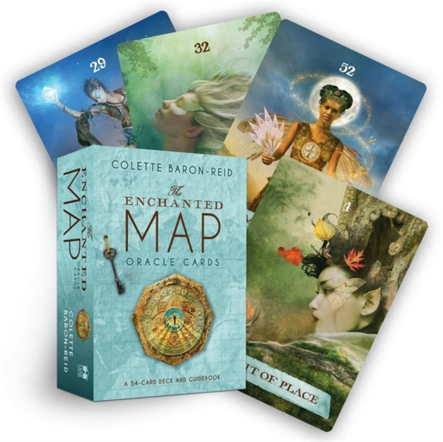 Enchanted Map Oracle Cards By Baron-reid,colette
