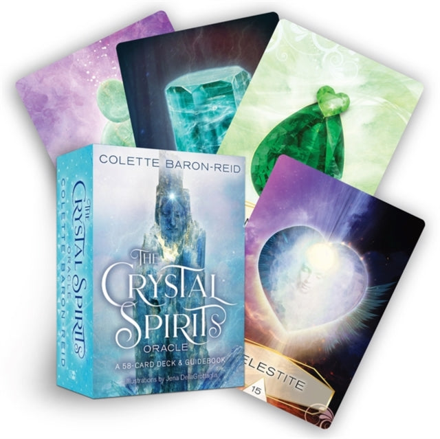 Crystal Spirits Oracle 58 Card Deck/book By Baron-reid,colette