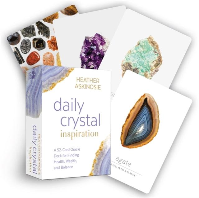 Daily Crystal Inspiration Card Deck By Askinosie,heather
