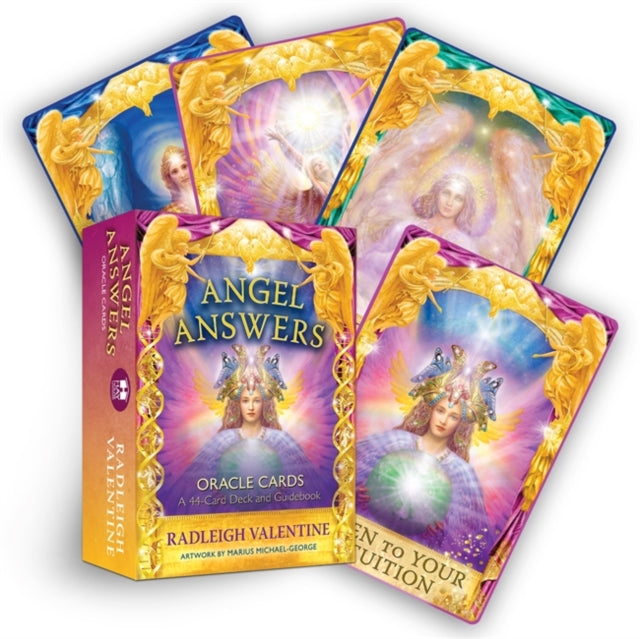 Angel Answer Oracle Cards By Valentine,radleigh