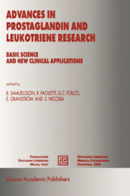 Advances In Prostaglandin And Leukotrien