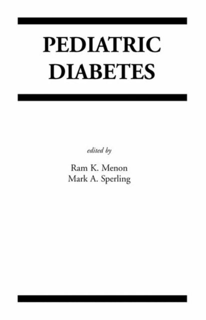 Pediatric Diabetes By Menon, Ram K.