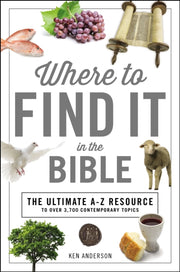 Where To Find It In The Bible By Anderson, Ken