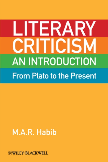 Literary Criticism From Plato To The Pre