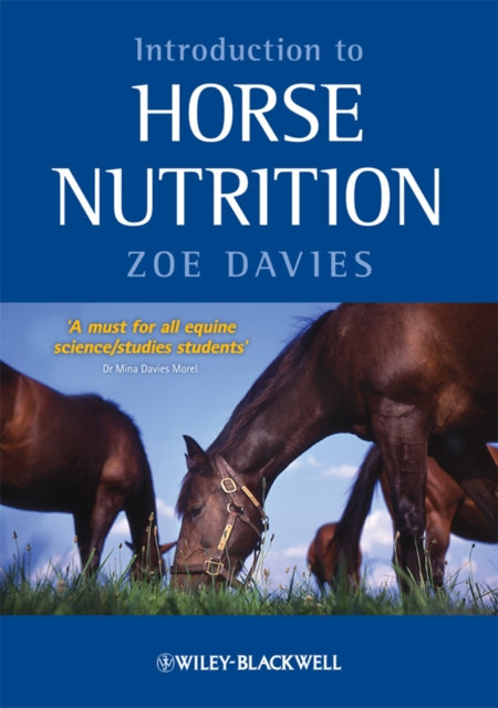 Introduction To Horse Nutrition