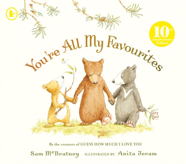 Youre All My Favourites 10th Anniversary By Mcbratney, Sam