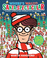 Wheres Wally Santa Spectacular Sticker