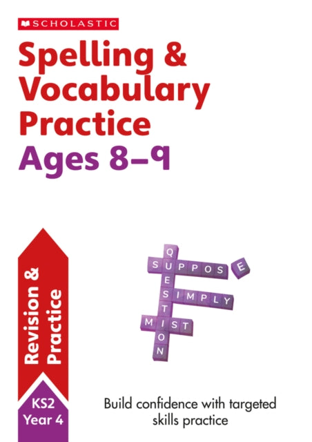 Spelling & Vocabulary Workbook Year 4