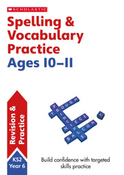 Spelling & Vocabulary Workbook Year 6