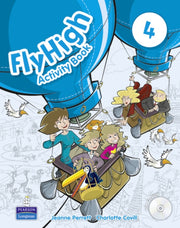 Fly High Level 4 Activity Book & Cd Rom