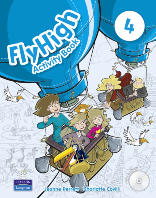 Fly High Level 4 Activity Book & Cd Rom
