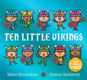 Ten Little Vikings By Brownlow, Mike