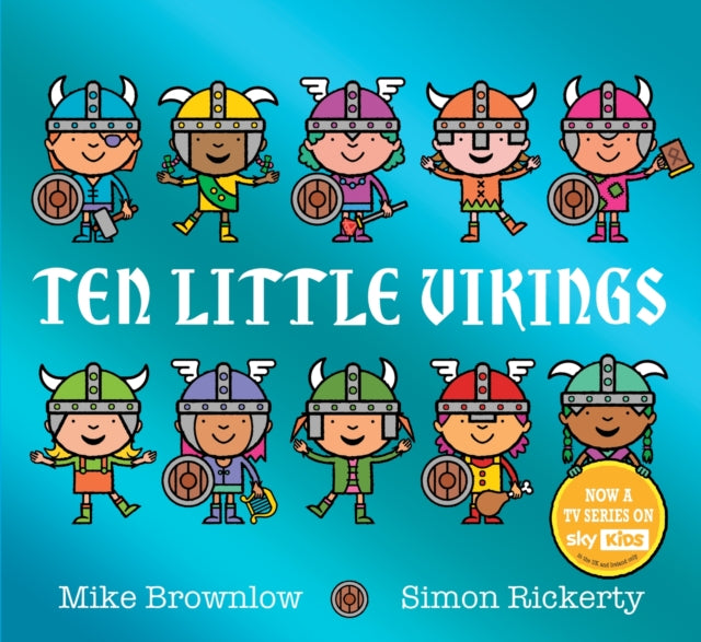 Ten Little Vikings By Brownlow, Mike
