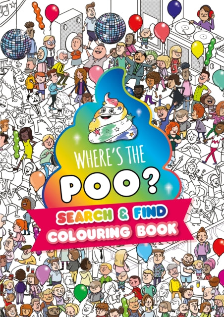 Wheres The Poo Search & Find Colouring