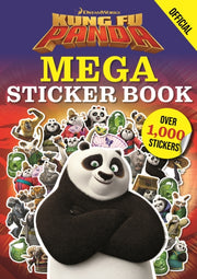 Kung Fu Panda Mega Sticker Book By Official Kung Fu Pan
