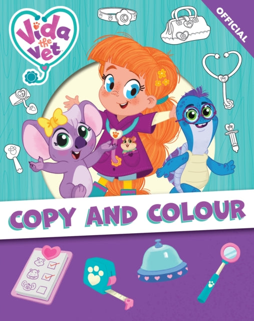 Vida The Vet My Colouring Book