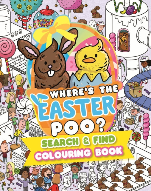 Wheres The Easter Poo Colouring Book