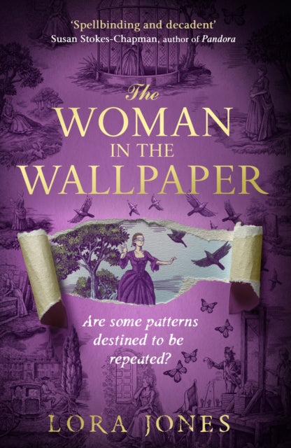 Woman In The Wallpaper By Jones, Lora