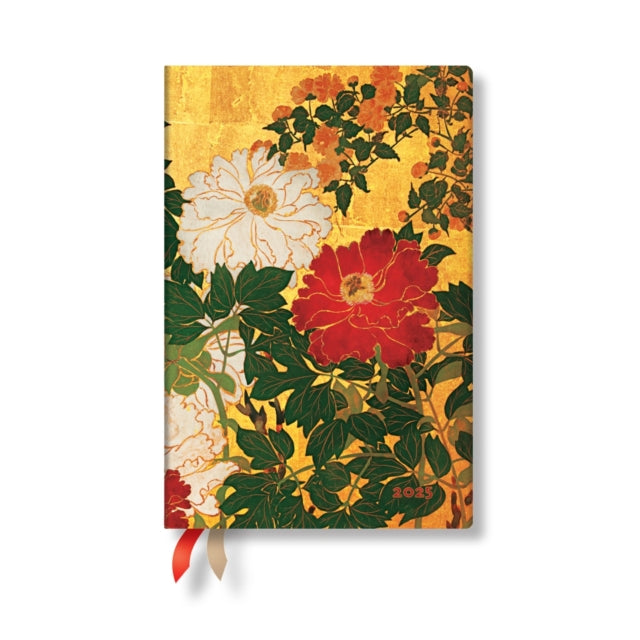 Natsu Rinpa Florals Mini 12month Horizon By Paperblanks