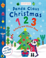 Panda Claus Christmas 123 Sticker/activi