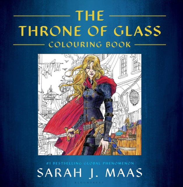 Tog Throne Of Glass Colouring Book