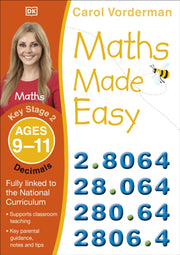 Decimals Key Stage 2 Ages 9-11