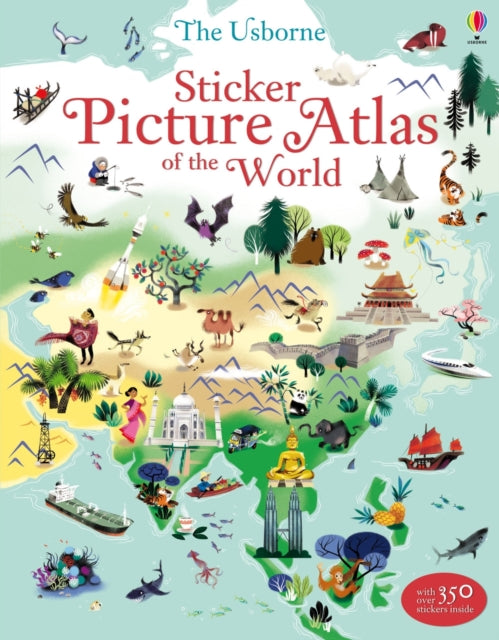 Sticker Picture Atlas Of The World By Lake, Sam