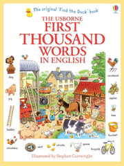 First Thousand Words In English