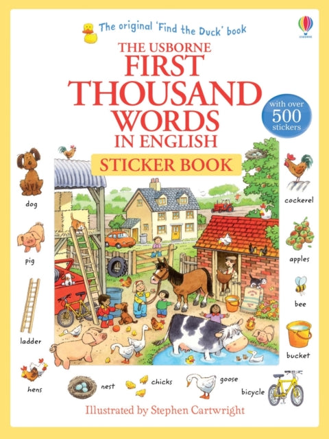 First Thousand Words In English Sticker By Amery, Heather