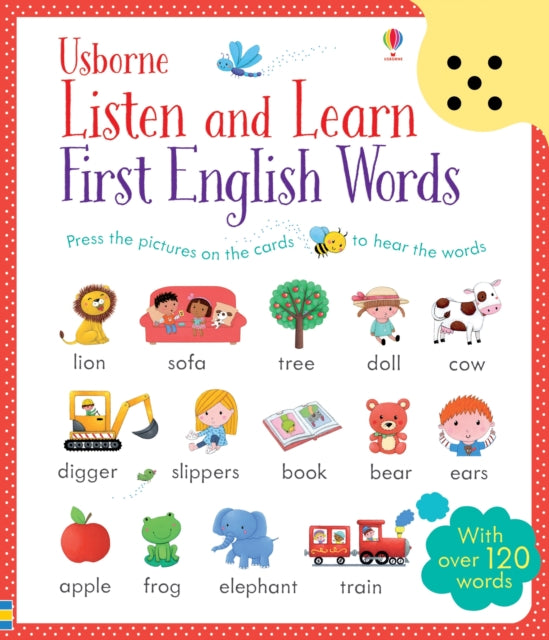 Listen & Learn First English Words By Taplin, Sam