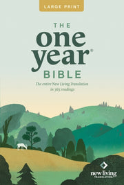 Nlt One Year Bible Slimline Large Print