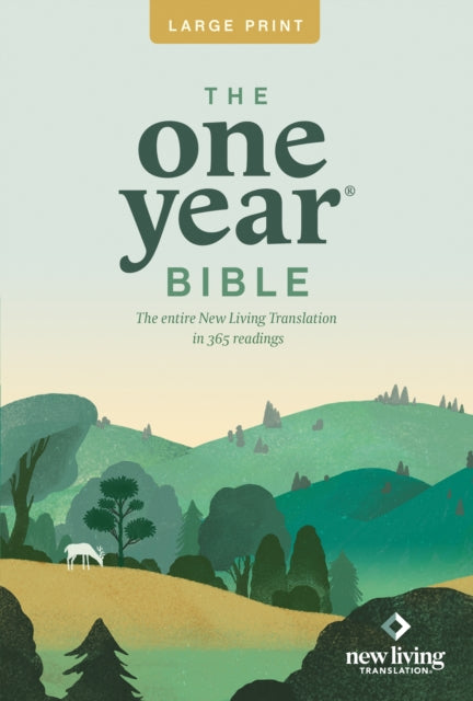 Nlt One Year Bible Slimline Large Print