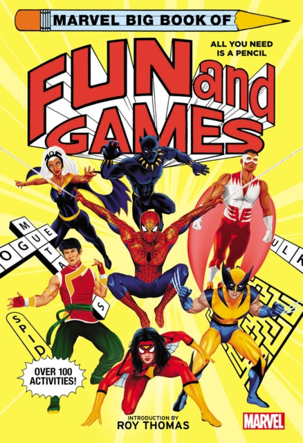 Marvel Big Book Of Fun & Games