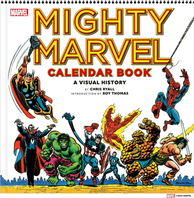 Mighty Marvel Calendar Bk/visual History