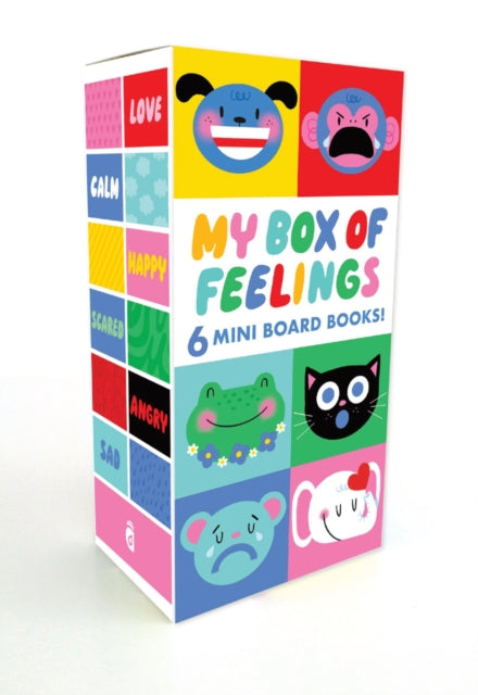 My Box Of Feelings 6 Mini Books Boxset By Moyle, Sabrina