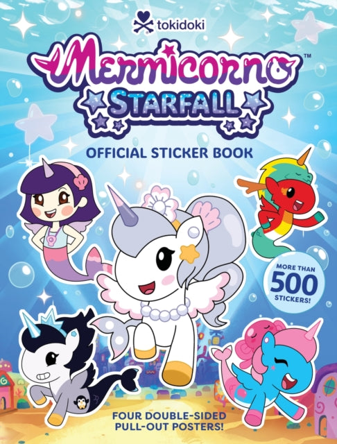 Mermicorno Starfall Off Sticker B