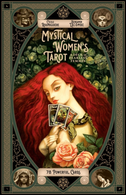 Mystical Womens Tarot Cards & Booklet By Roumiguiere Cecile