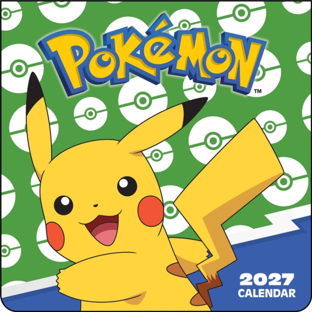 Pokemon 2027 Mini Wall Calendar By Pokemon