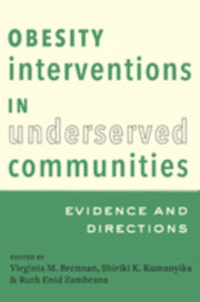 Obesity Interventions In Underserved Co