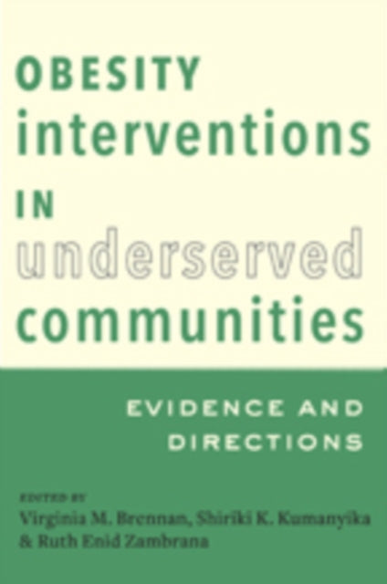Obesity Interventions In Underserved Co