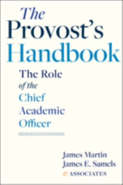 The Provosts Handbook The Role Of The C