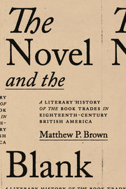 The Novel And The Blank