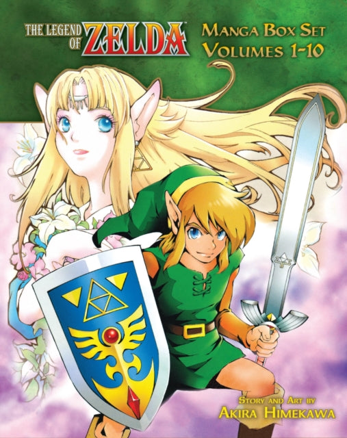 Legend Of Zelda Box Set Vols 1-10 By Himekawa, Akira