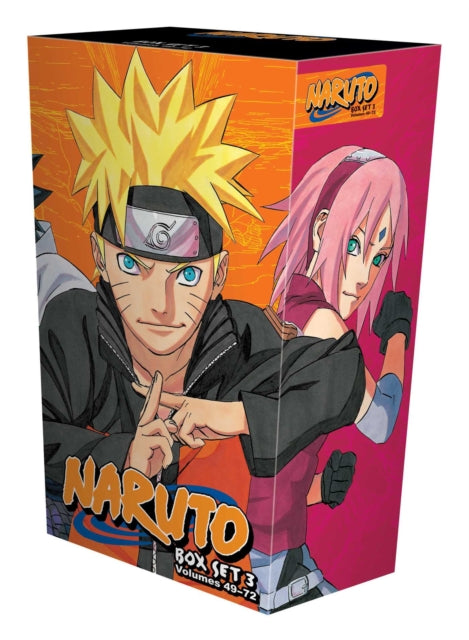 Naruto Box Set 3 Vol 49-72
