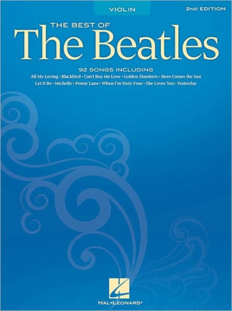 Best Of The Beatles Vln Bk