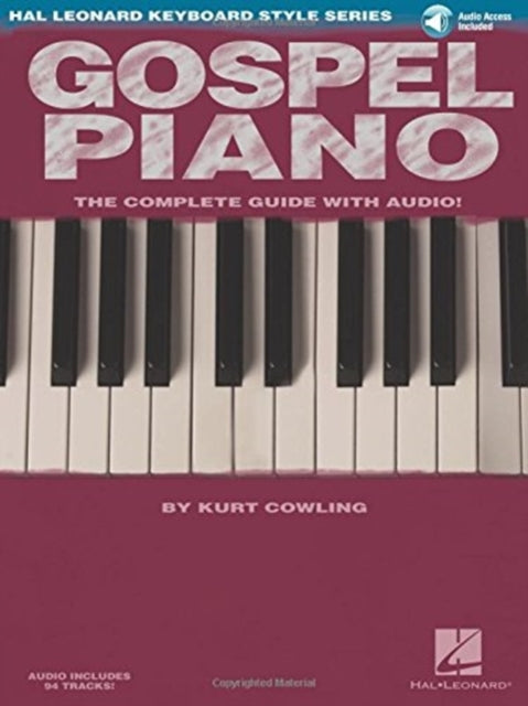 Cowling Gospel Piano Hl Kbd St Bkcd By Kurt Cowling