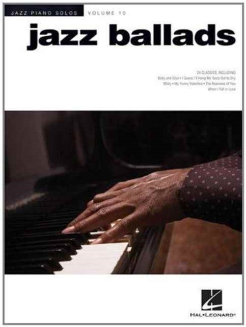 Jazz Piano Solos Vol 10: Jazz Ballads