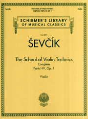 Sevcik School Of Violin Technics