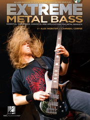 Extreme Metal Bass Bgtr Tab Bkcd