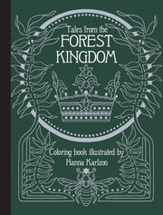 Tales From The Forest Kingdom Coloring By Karlzon, Hanna